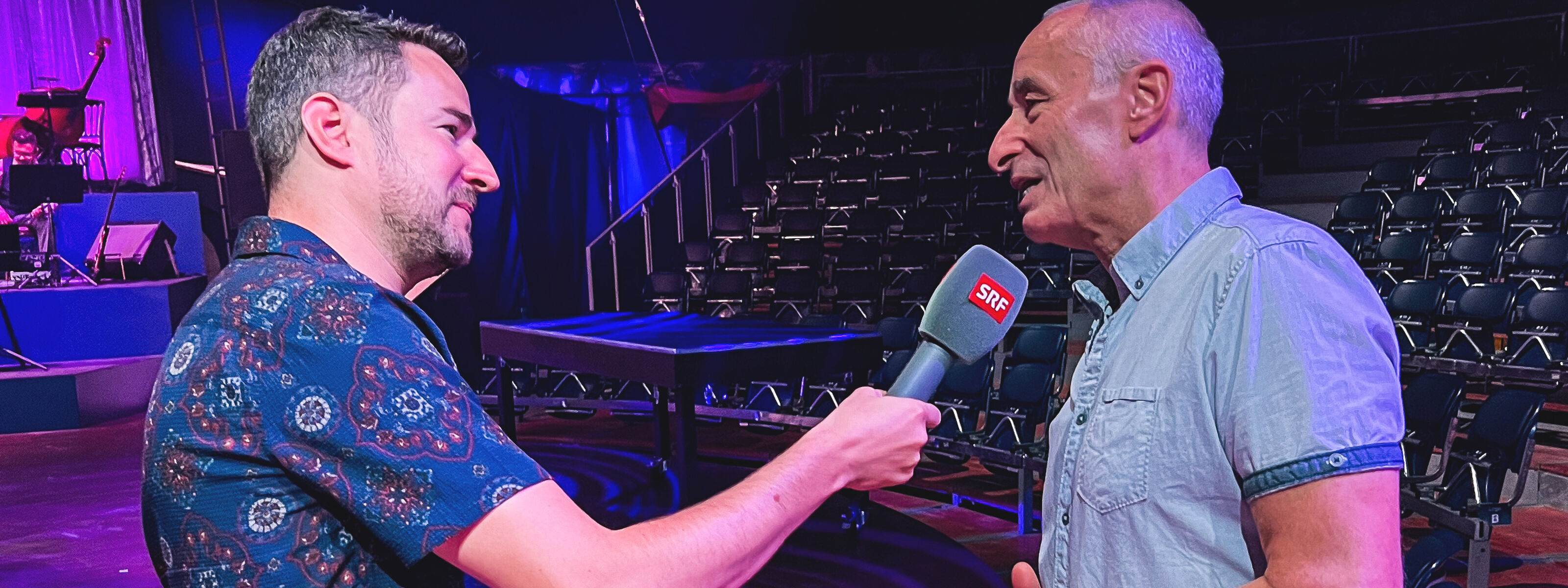 Radiointerview mit Johannes Muntwyler